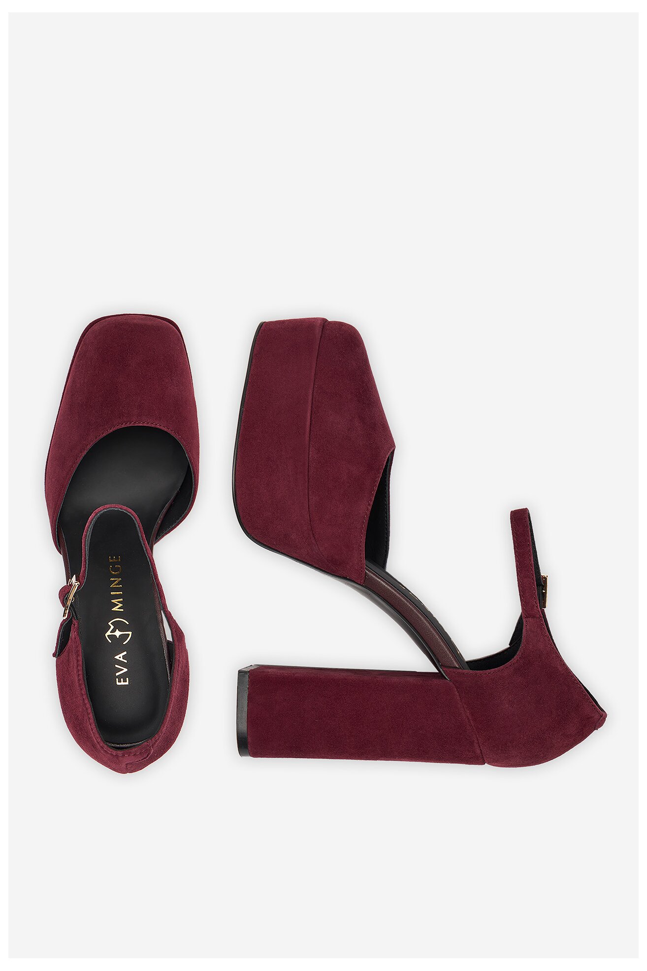 Lodičky EVA MINGE EO-NIKI-E340-70H BORDÓ