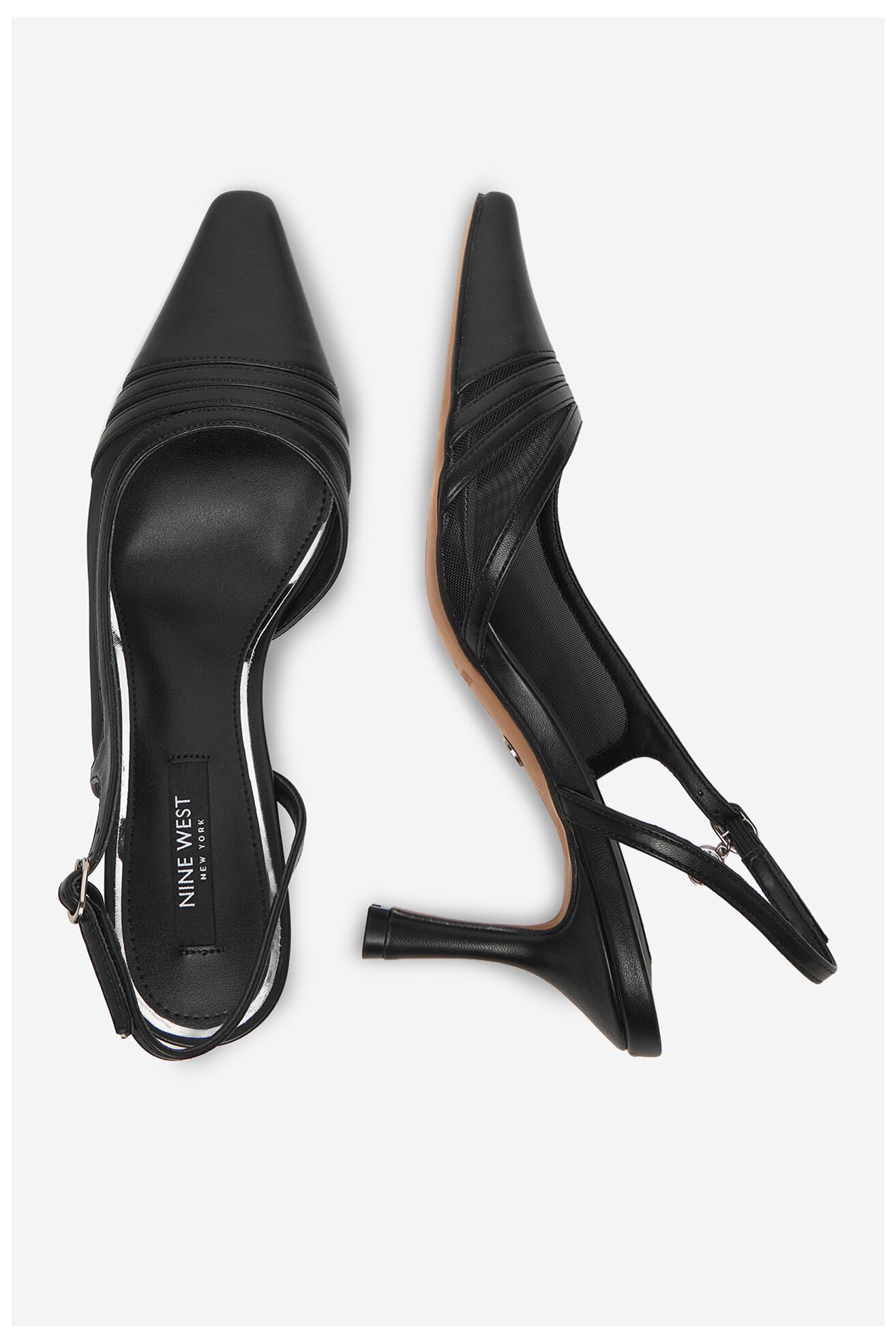 Czółenka NINE WEST CEO-CR422-D3005C Czarny