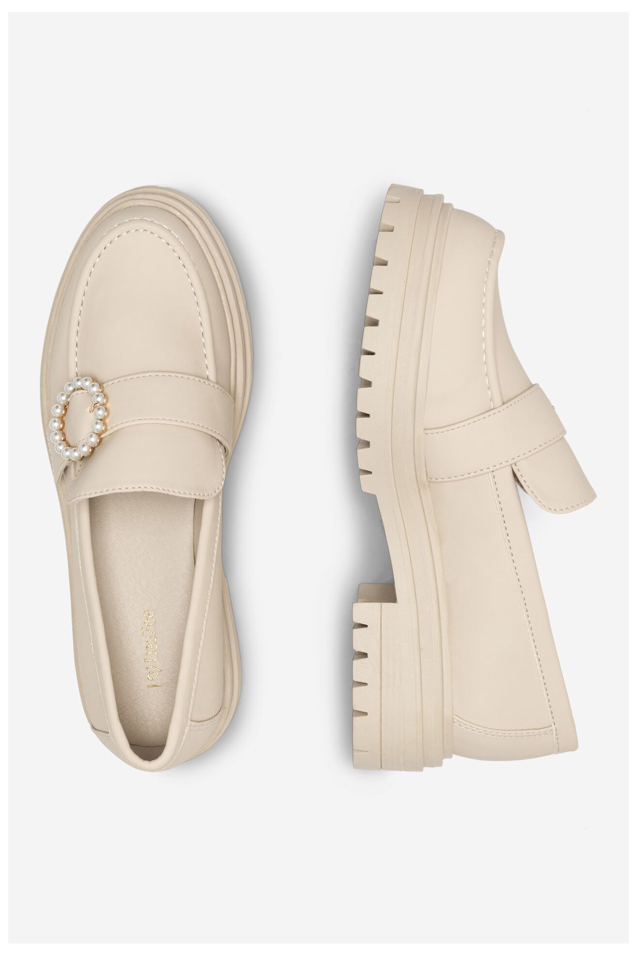 Mokasyn DeeZee FELIZIA WS5195-34 Beżowy