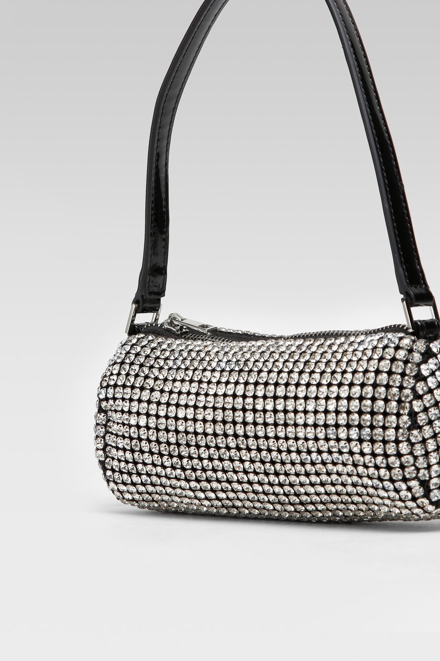 Jenny Fairy - Torebka z aplikacją srebrna - 5904862419589