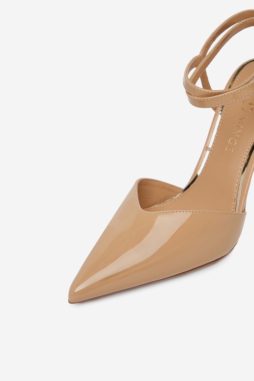 Pantofi cu toc EVA MINGE BEJ - 5903698295299