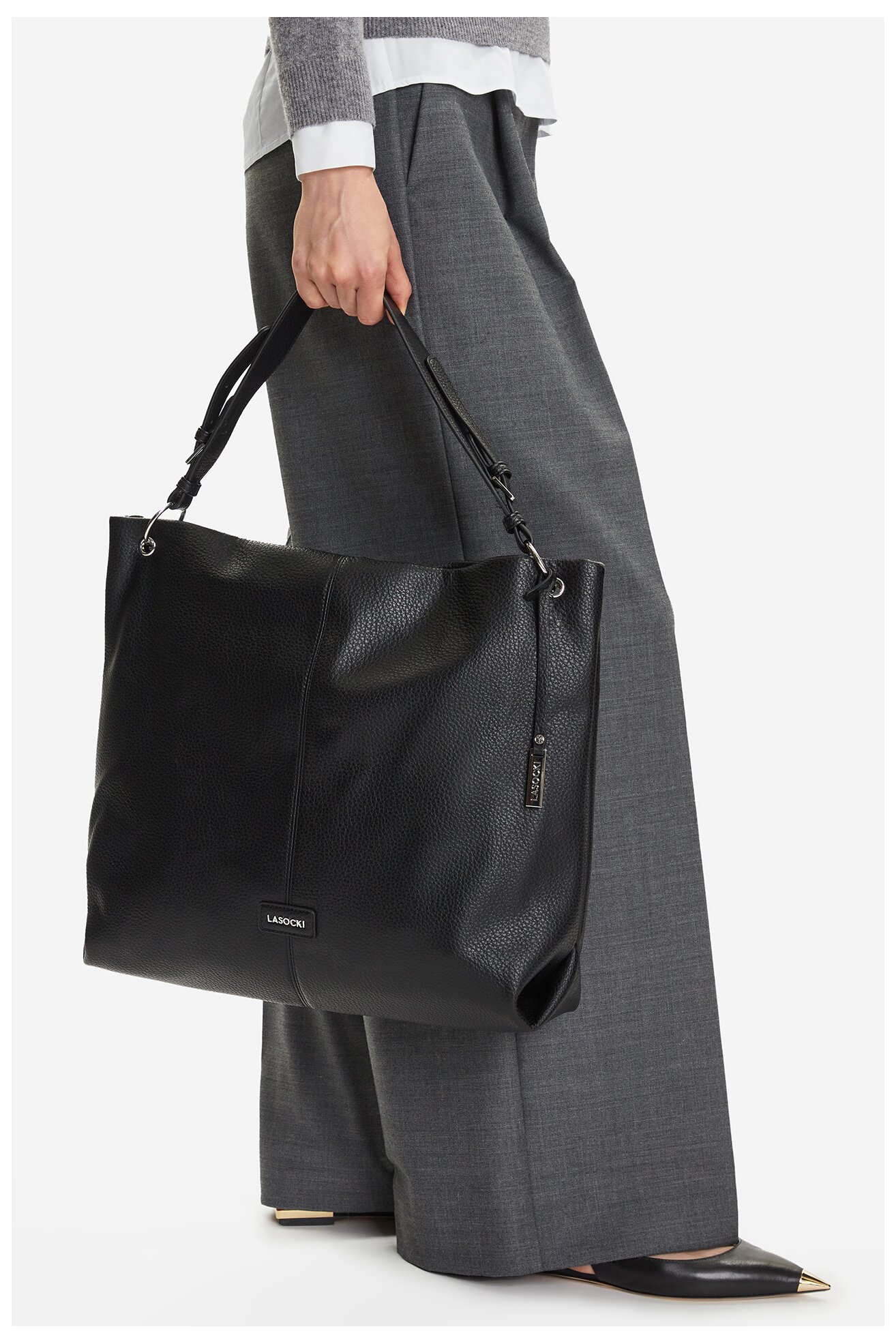 Torba Lasocki C-LSK-L-007-08 CRNA