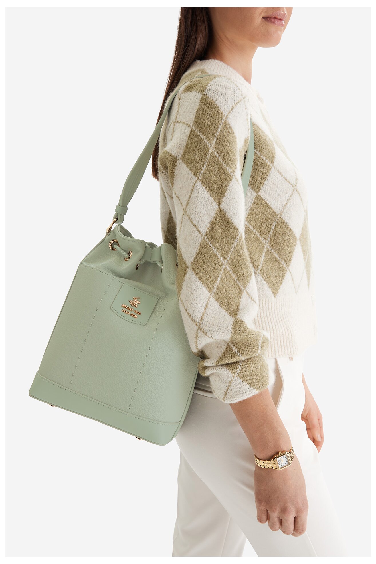 Kézitáska Beverly Hills Polo Club CEO-BHPC-C-020-09 ZÖLD