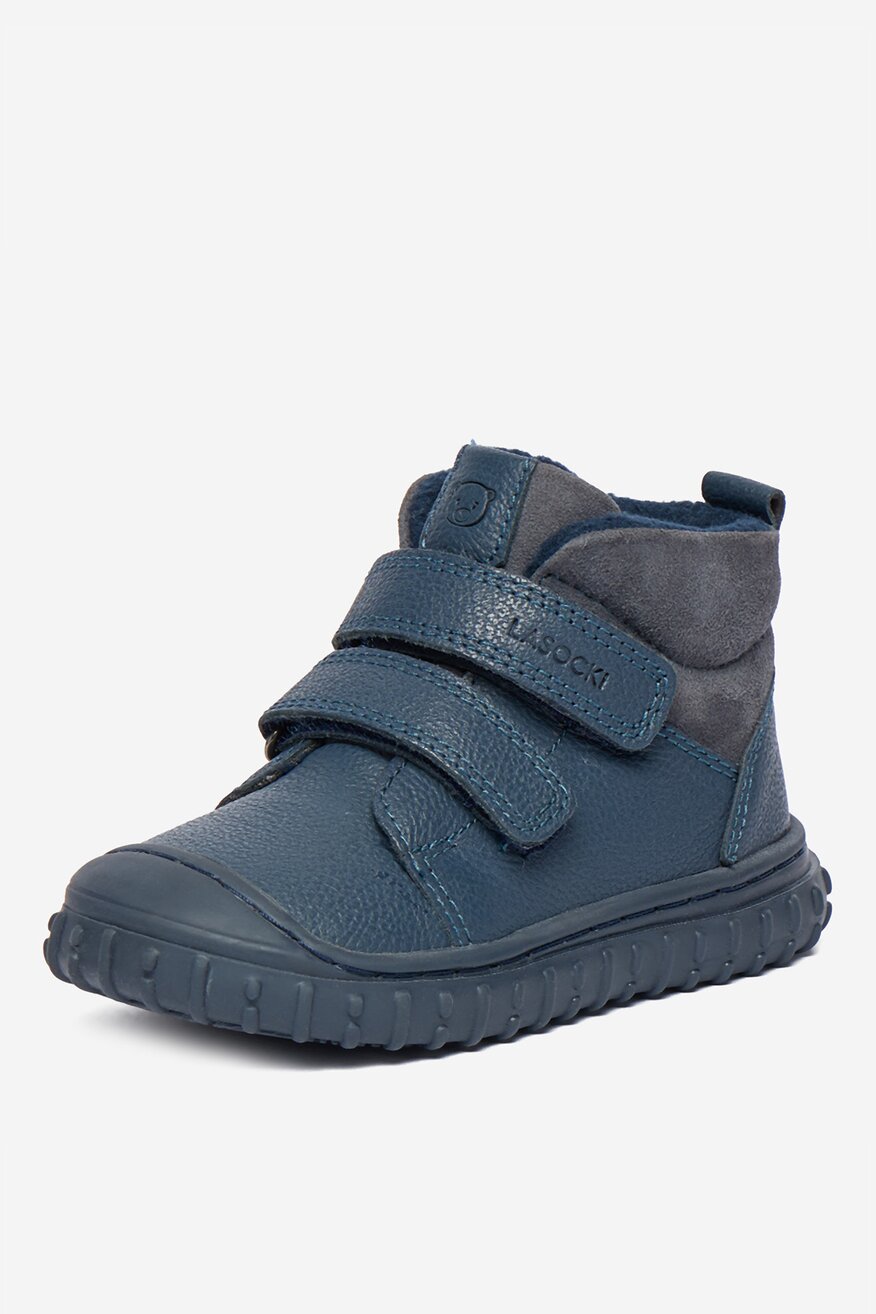 Šněrovací vyšší obuv Lasocki Kids TMAVĚ MODRÁ - 5906751199480