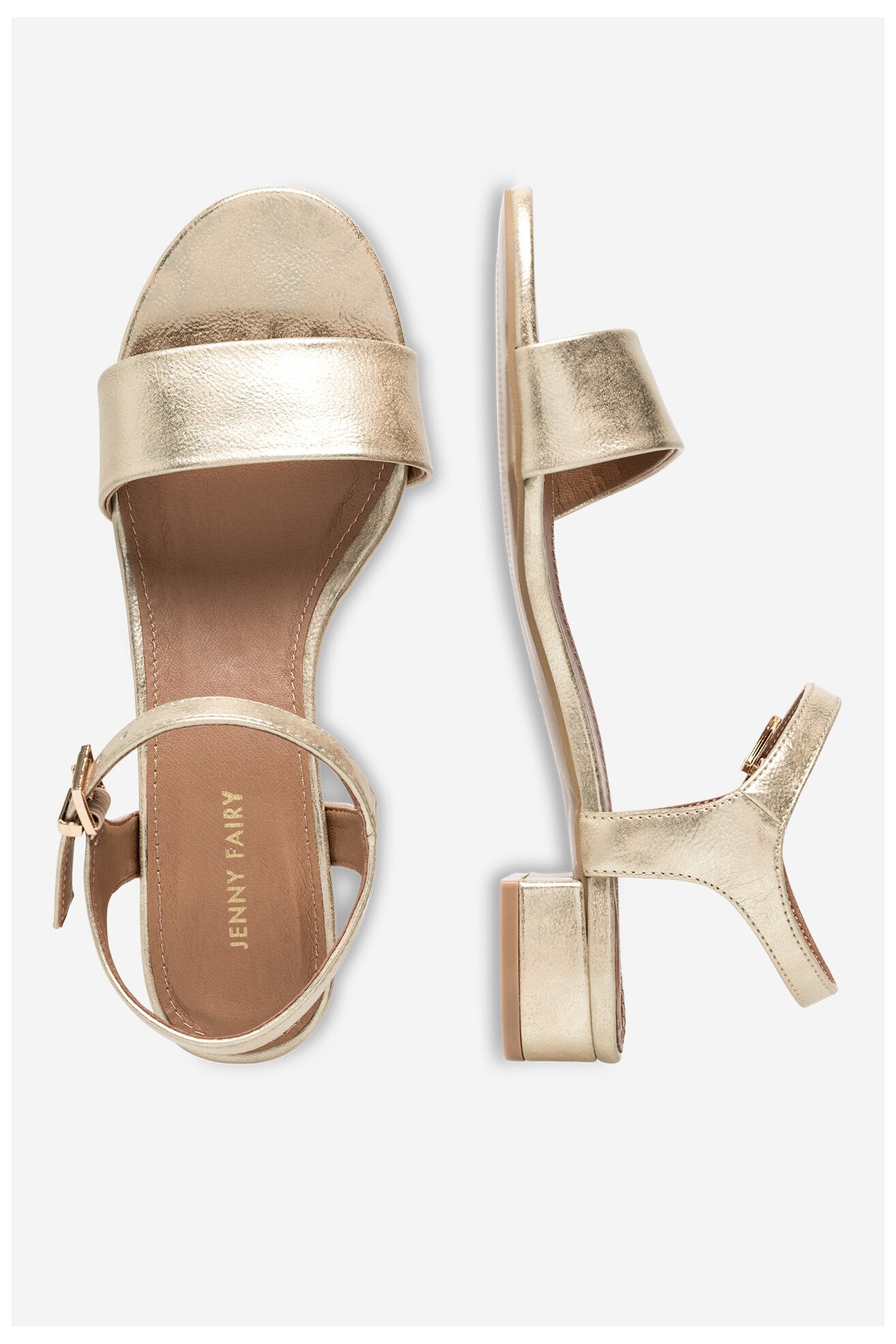 Sandały Jenny Fairy WS21167-01 Złoty