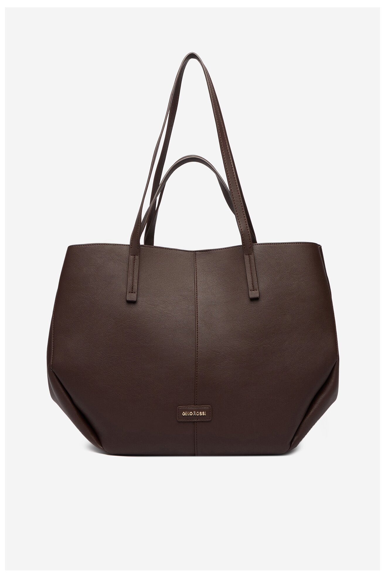 Сумка З Ремінцем Gino Rossi CEO-HADIJA-KY125 ТЕМНО-КОРИЧНЕВИЙ