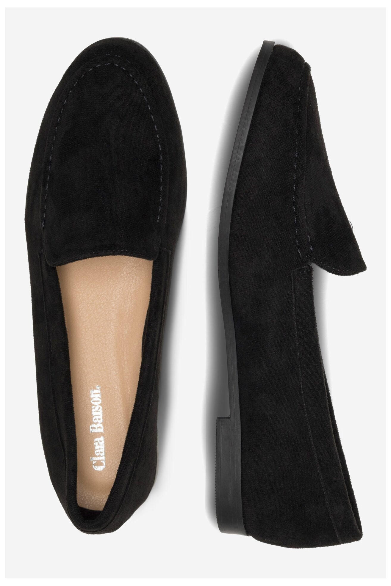 Мокасини Clara Barson WS27205-08 ЧОРНИЙ