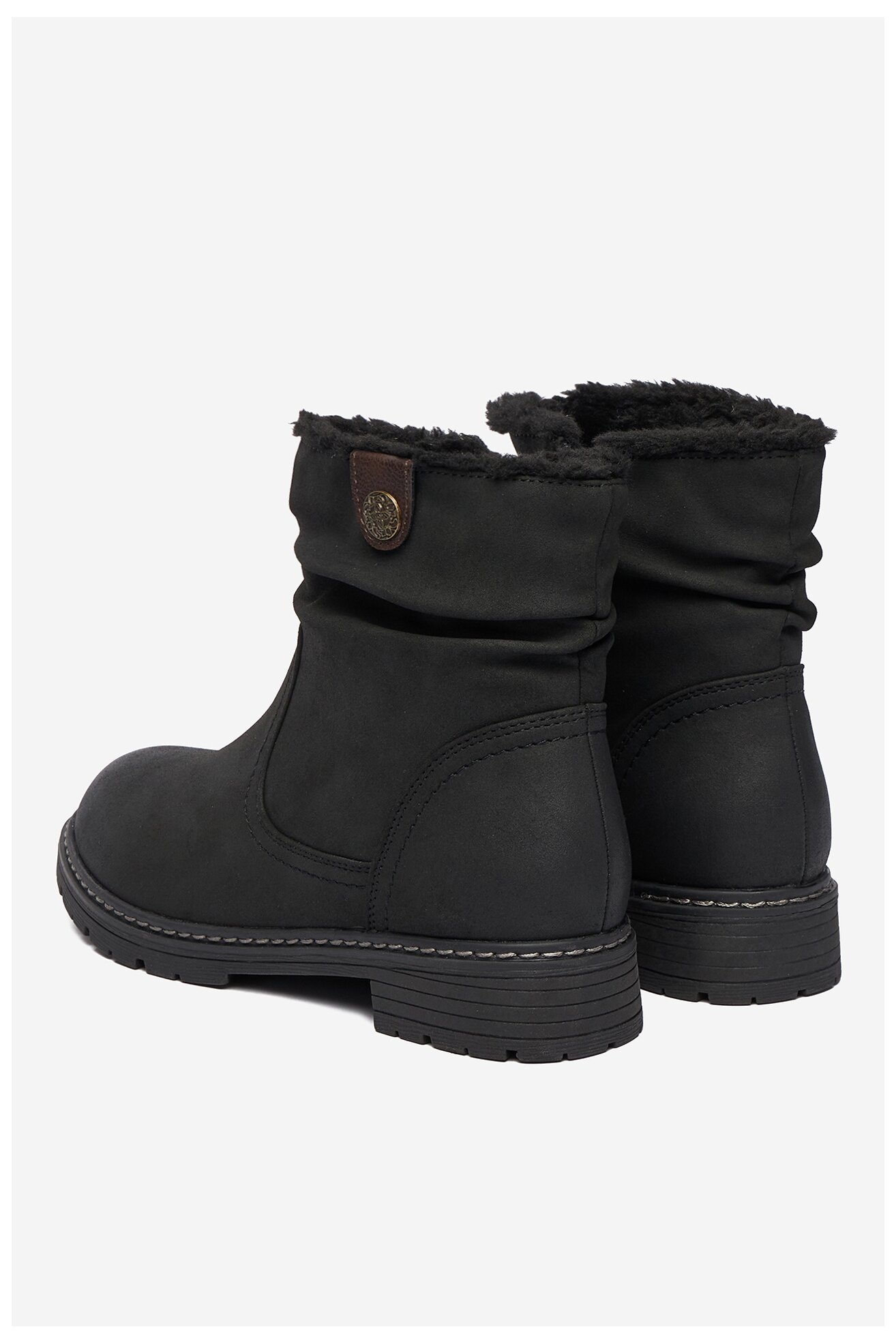 Botki Clara Barson CEO-CORNY H221008 Czarny