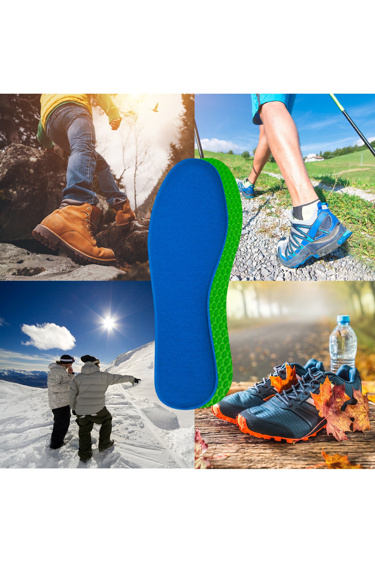 Ulošci za obuću Coccine COCCINE COMFORT SPORT WKŁADKA NR 37-38AZ granatowy KOBALT PLAVA