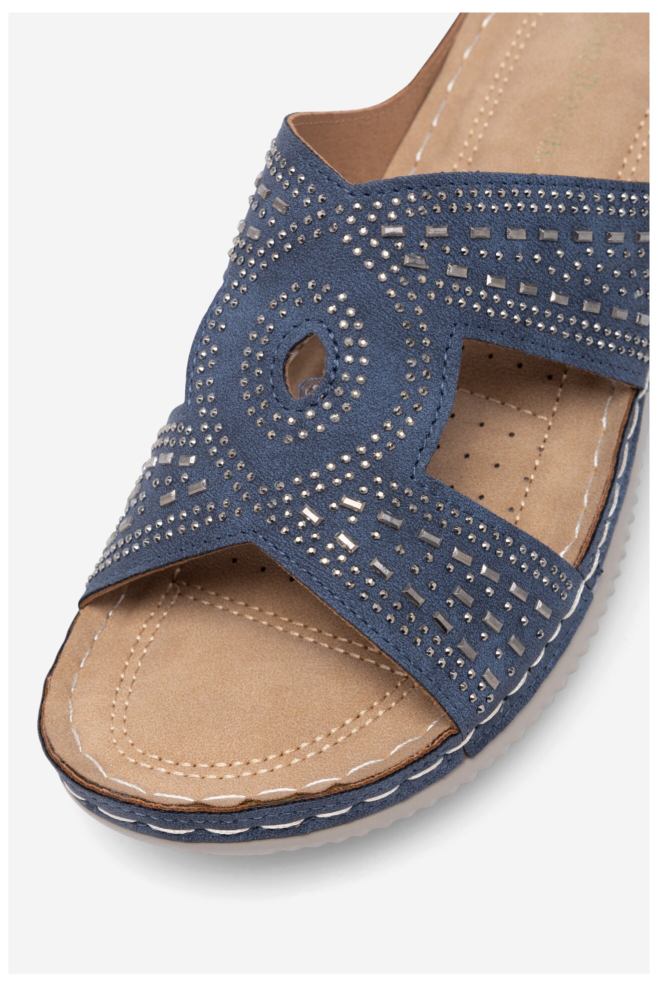 Шльопанець Clara Barson WYL05010-30 ГОЛУБИЙ