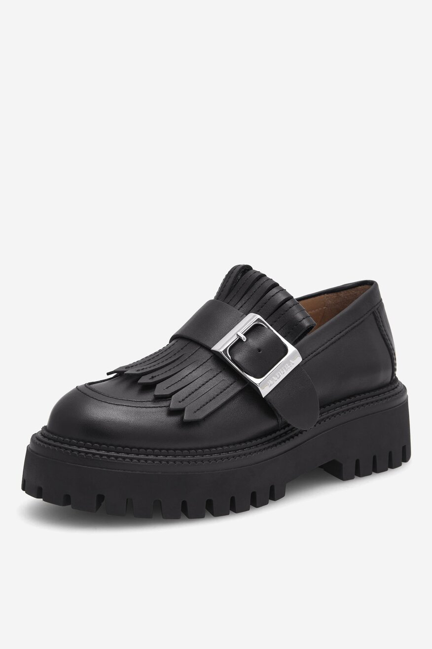 Badura - Loafersy skórzane - 5905588513766