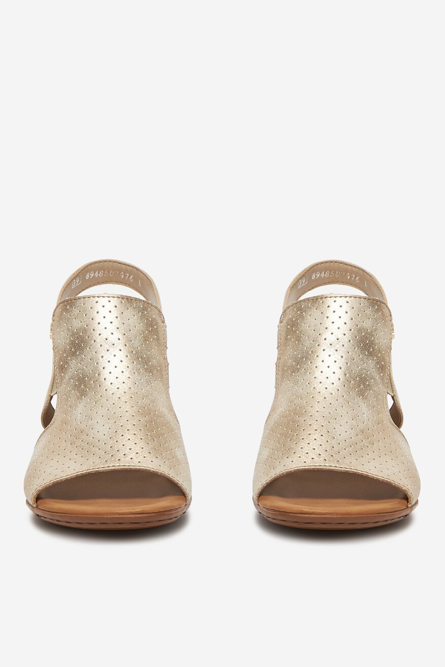 
                Rieker - Sandały na słupku - 2230078399951