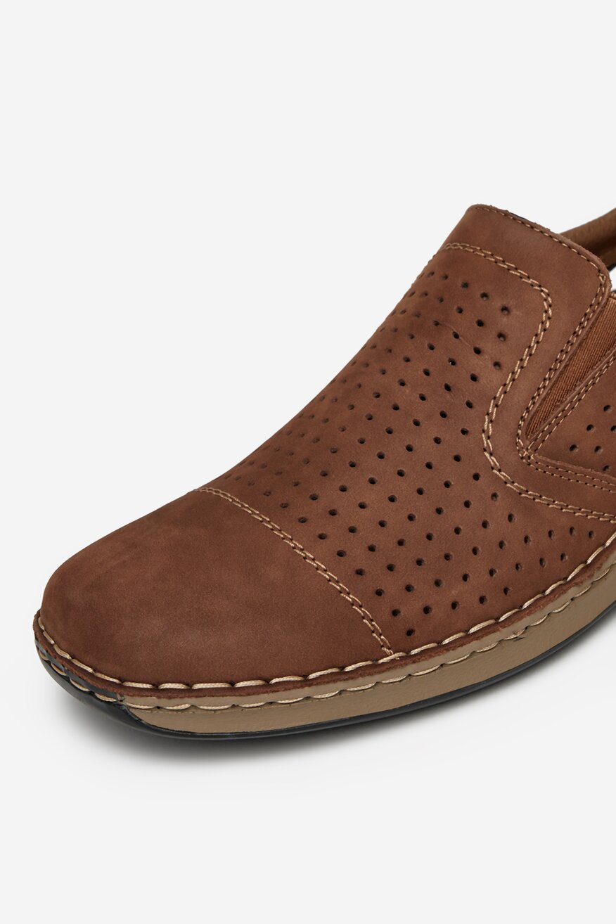 Polobotka Rieker HNĚDÁ - 2230078384933