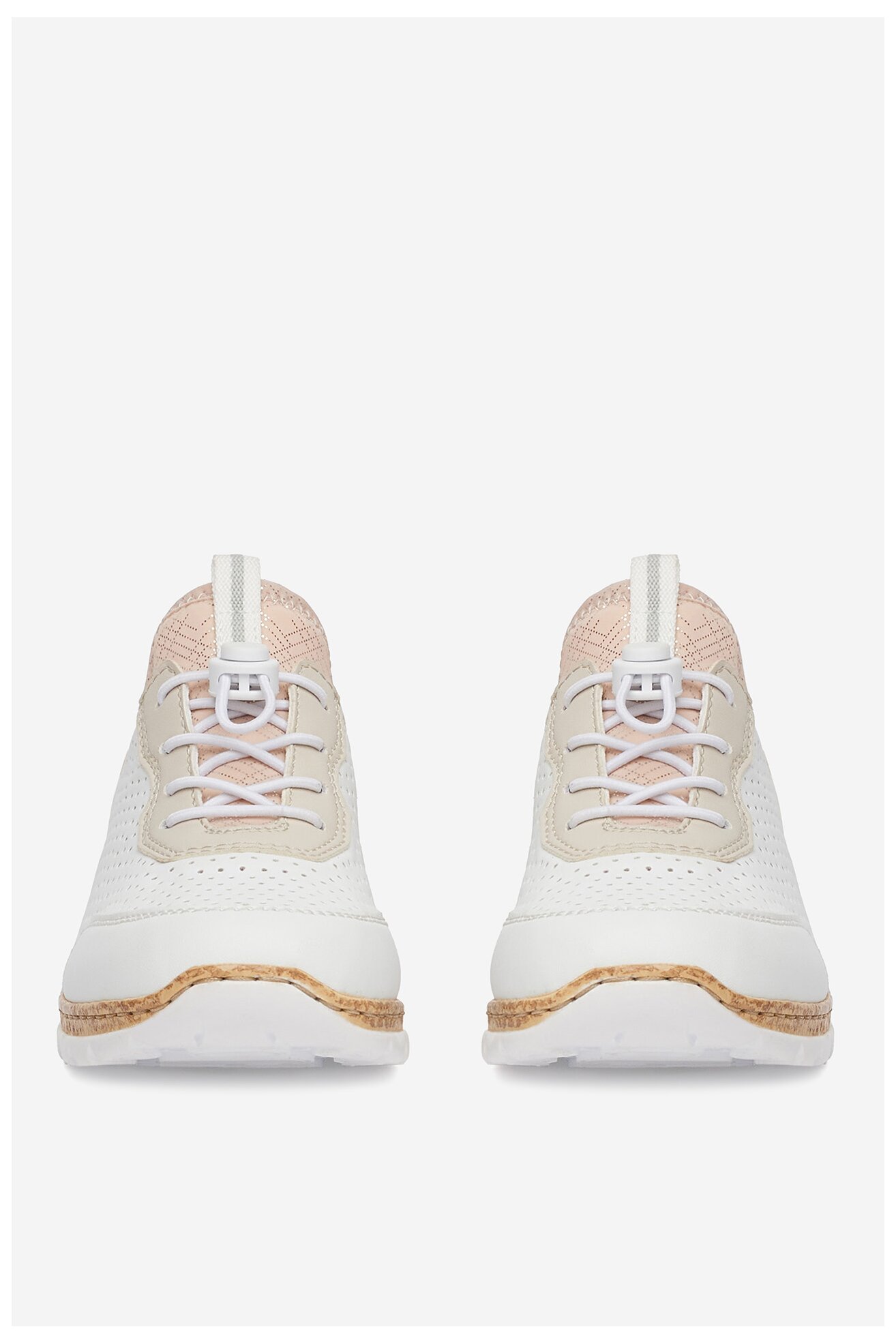 Półbuty Rieker CEO-N4286-80 Biały