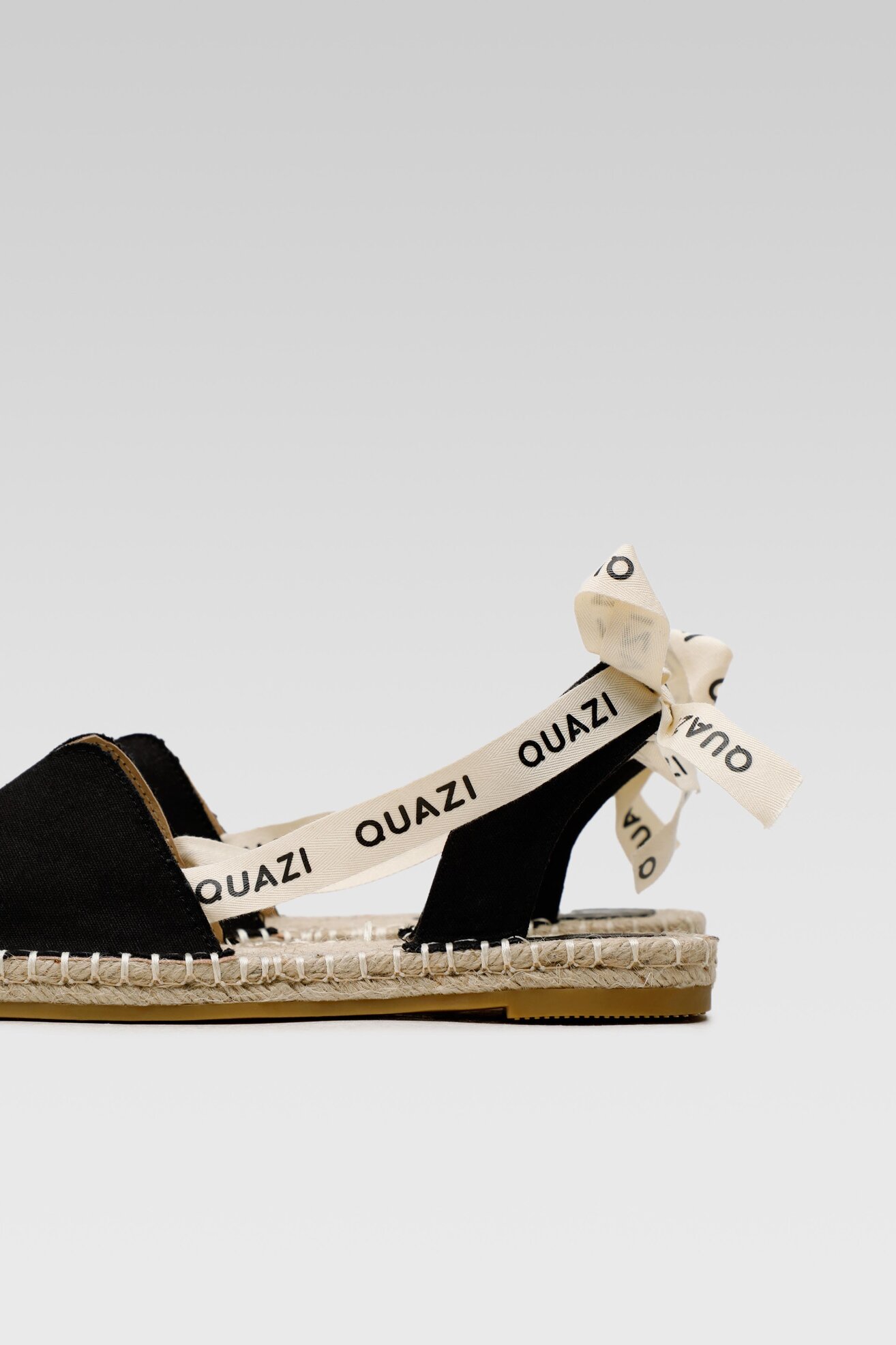 Espadrile Quazi WSS990-96 CRNA