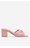 Klapki NINE WEST 123AL0687 Różowy