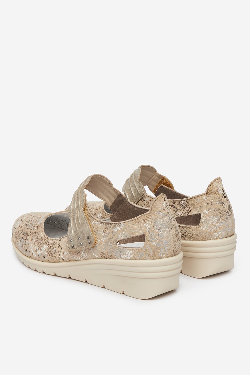 
                        Половинки обувки Rieker CEO-L5359-90 БЕЖОВ - 5906751769966