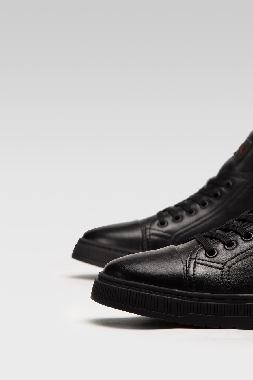 
                Lasocki - Trampki skórzane - 5904862222806