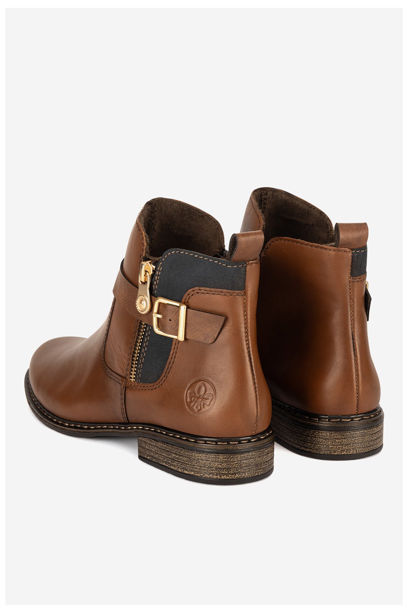 Botki Rieker Z4959-22 Brązowy