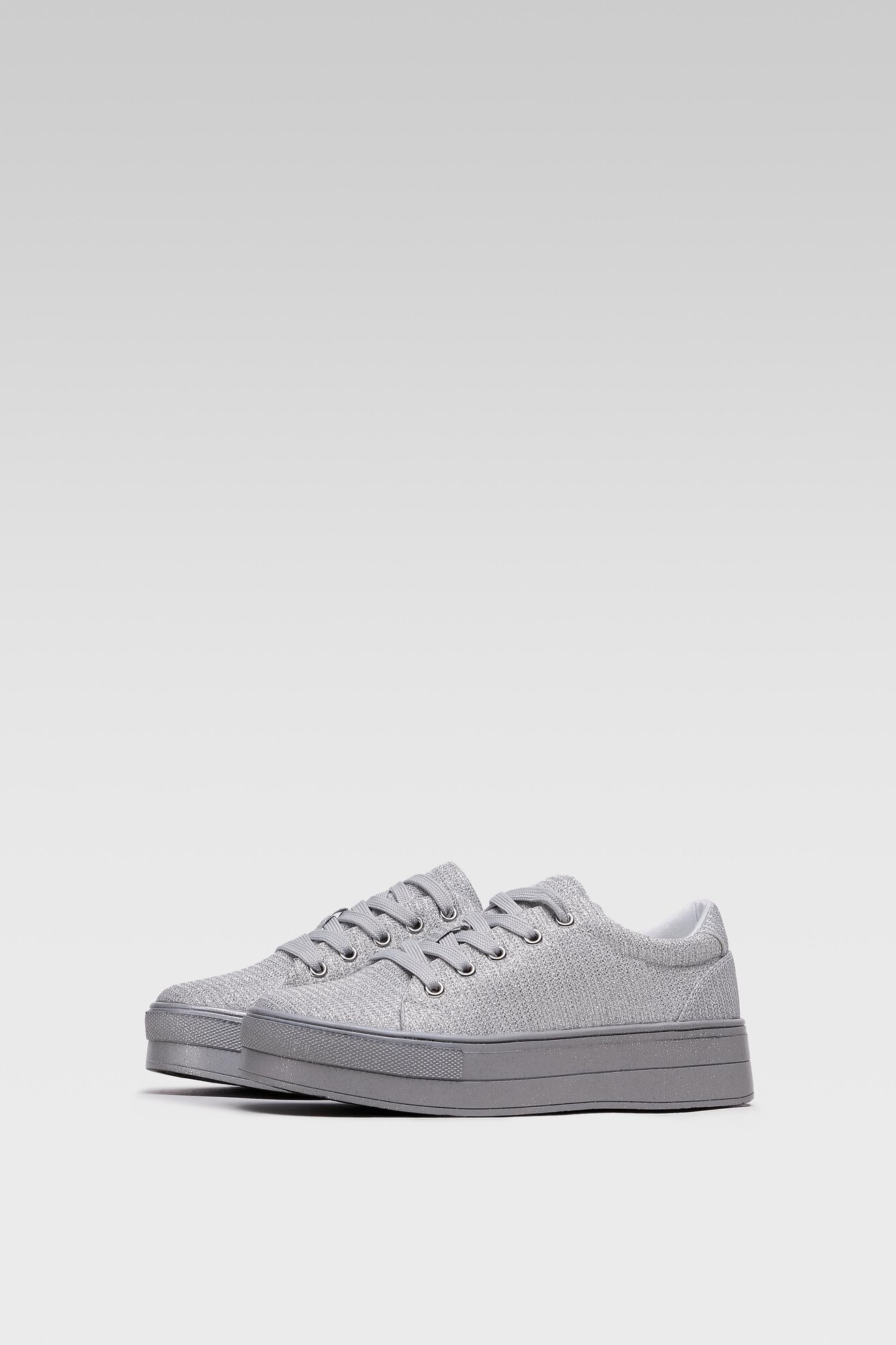 Trampki Quazi WS5699-04 Srebrny