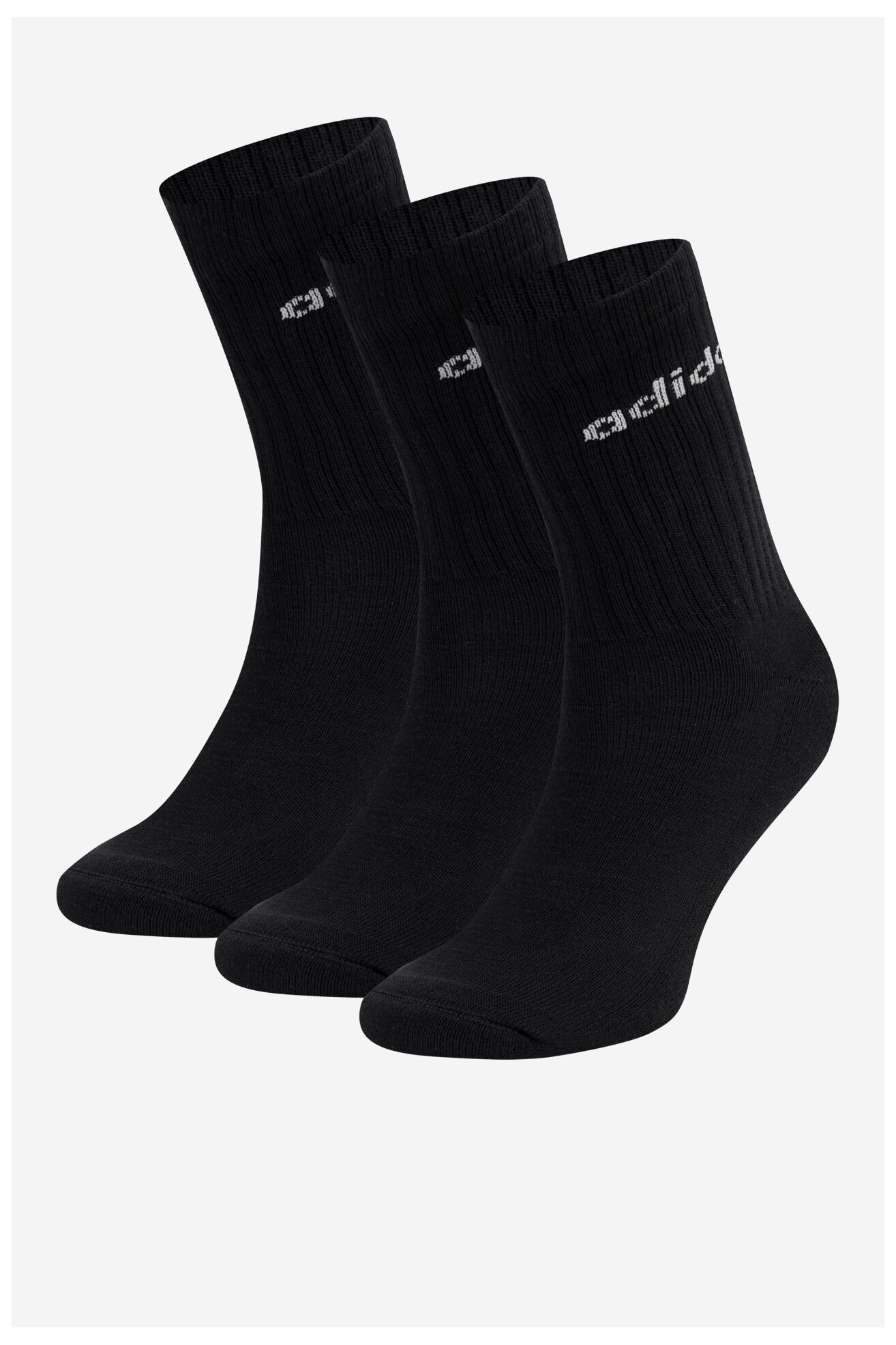 Soseste adidas C-IC1301 3-PACK NEGRU