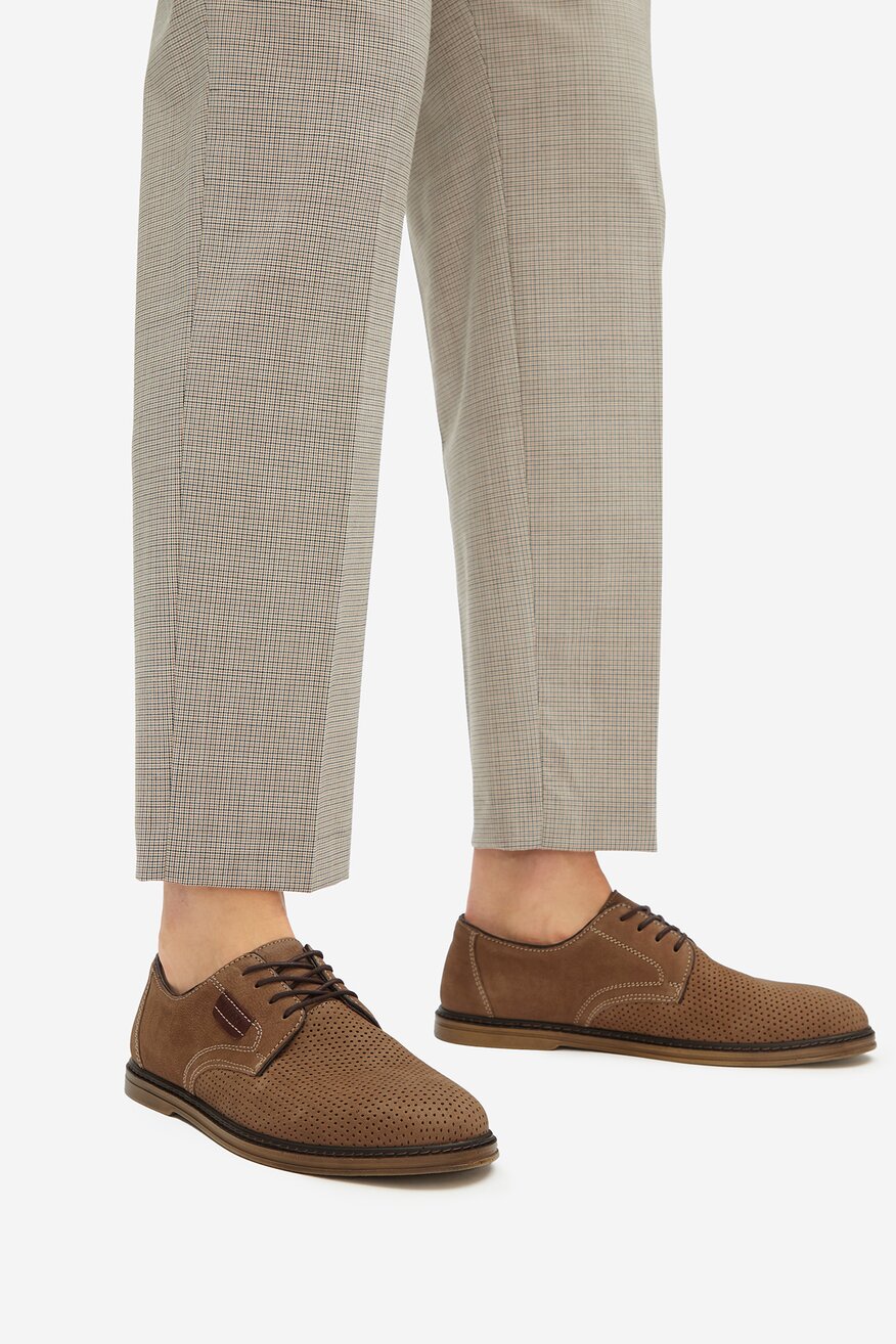 Lasocki - Półbuty zamszowe - 5903698590370