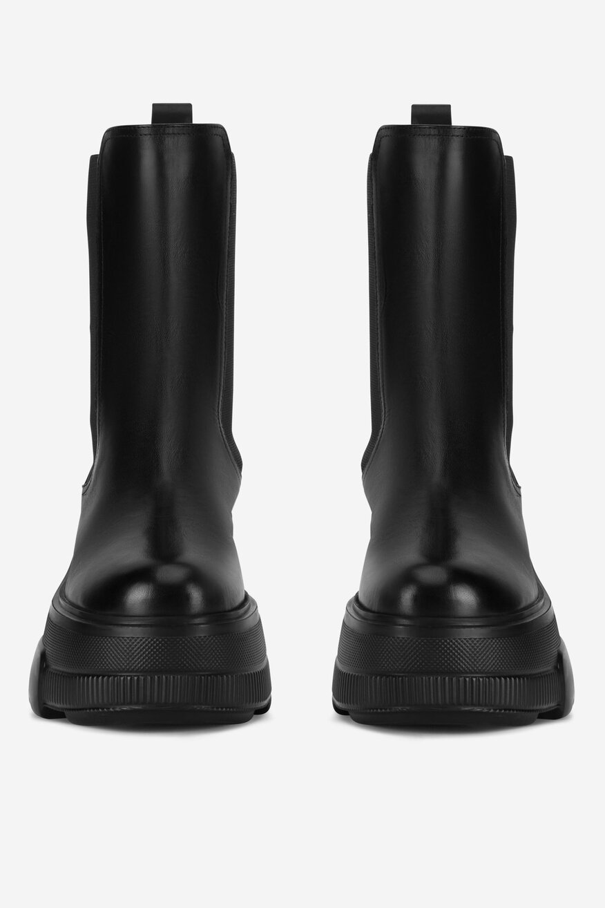 Badura - Botki skórzane - 5905588822103