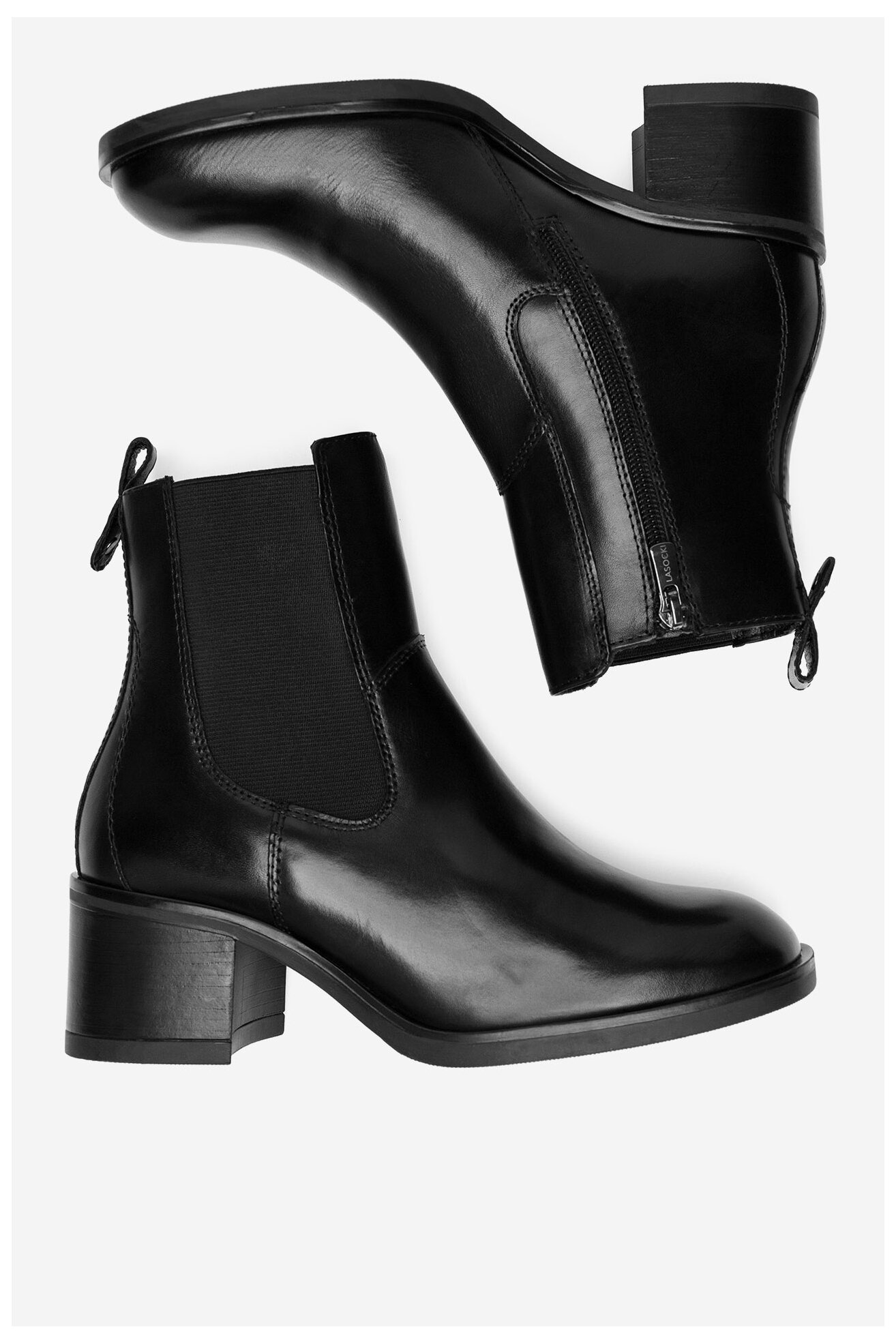 Bokacsizma Lasocki RST-ESTREL-01 FEKETE