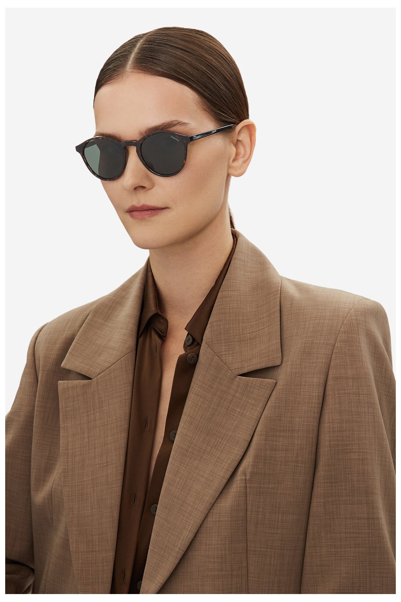 Uniseks naočare Polaroid PLD 4153/S TAMNO BEŽ