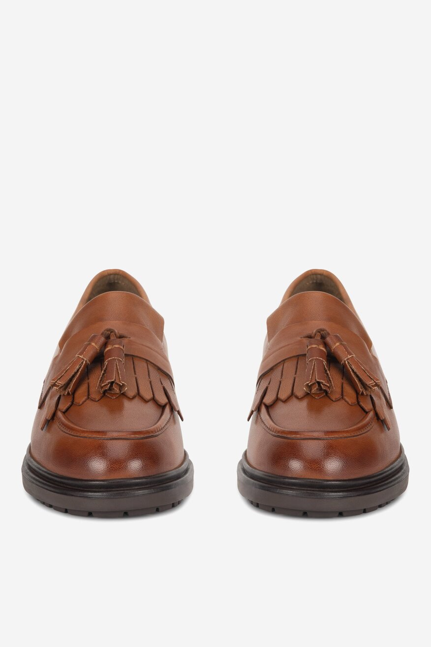 Sergio Bardi - Loafersy skórzane - 5905588939672