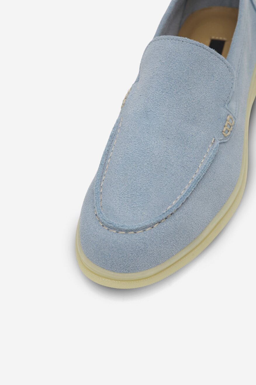 
                Gino Rossi - Loafersy zamszowe - 5905588434856