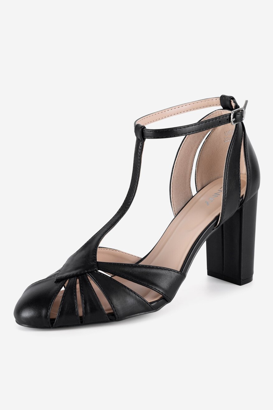 
                Pantofi cu toc Jenny NEGRU - 5903698603384