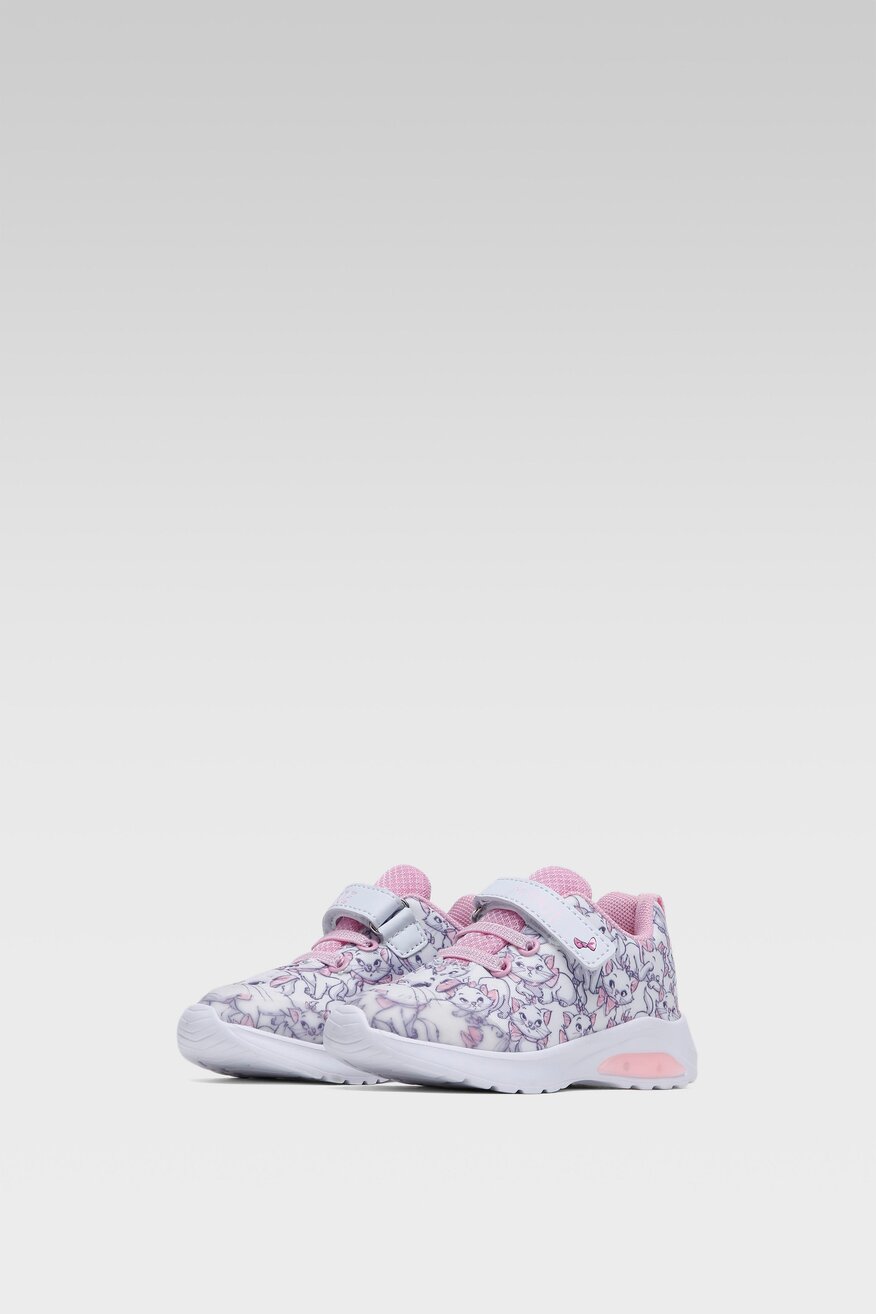 
                Marie Cat - Obuwie sportowe z printem białe - 5903698295664