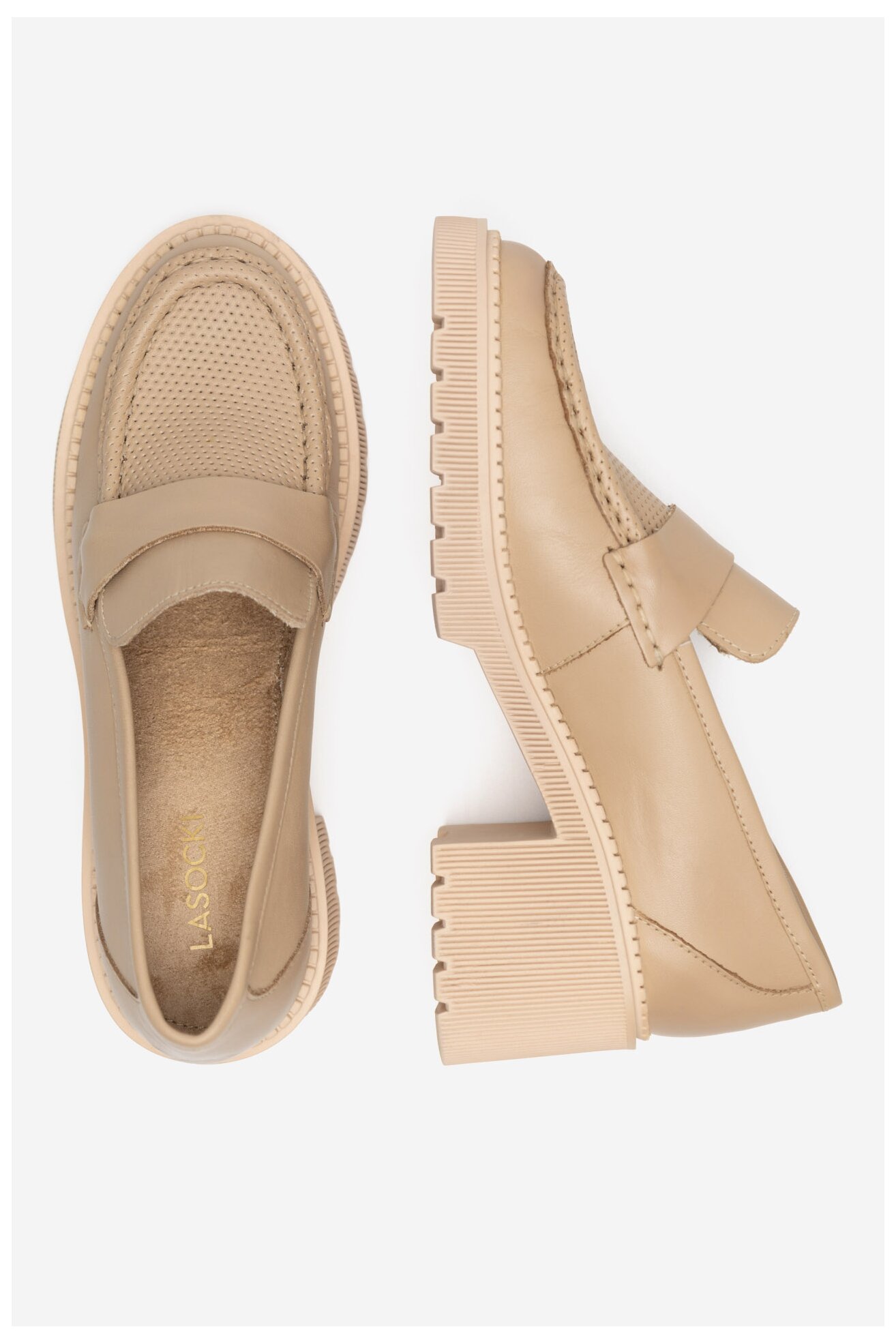 Mokasyn Lasocki WI32-SL-26302 Beżowy