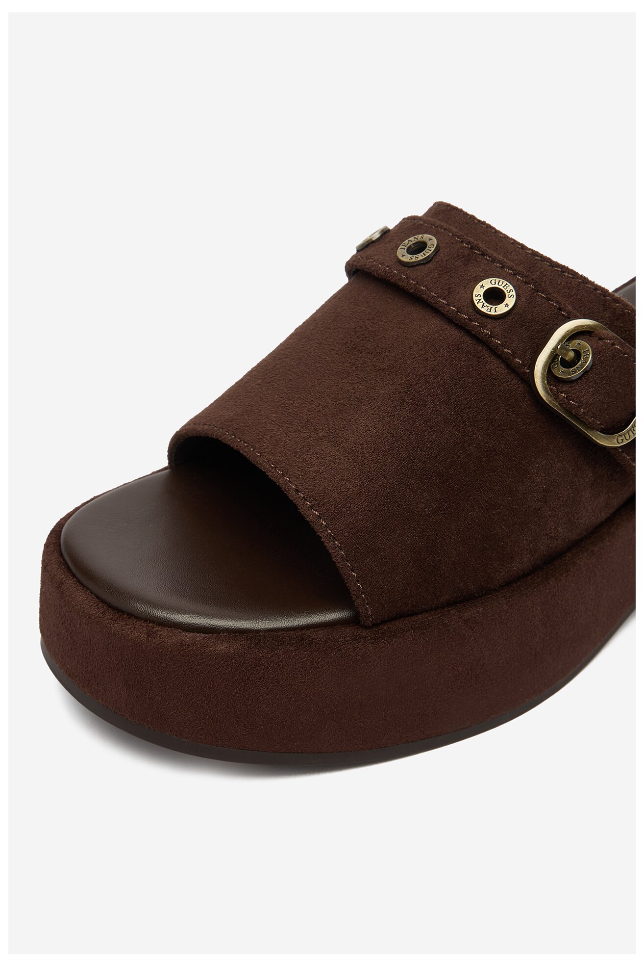 Klapki GUESS JEANS CEO-HY20091-1 Brązowy