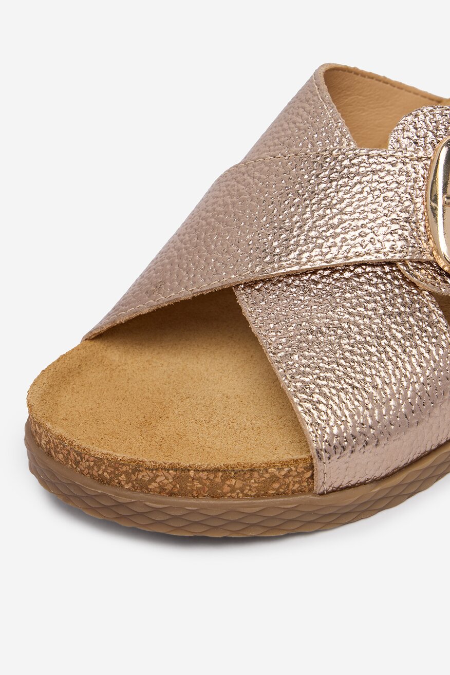 
                Шльопанець Lasocki ЗОЛОТИЙ - 5906751998335