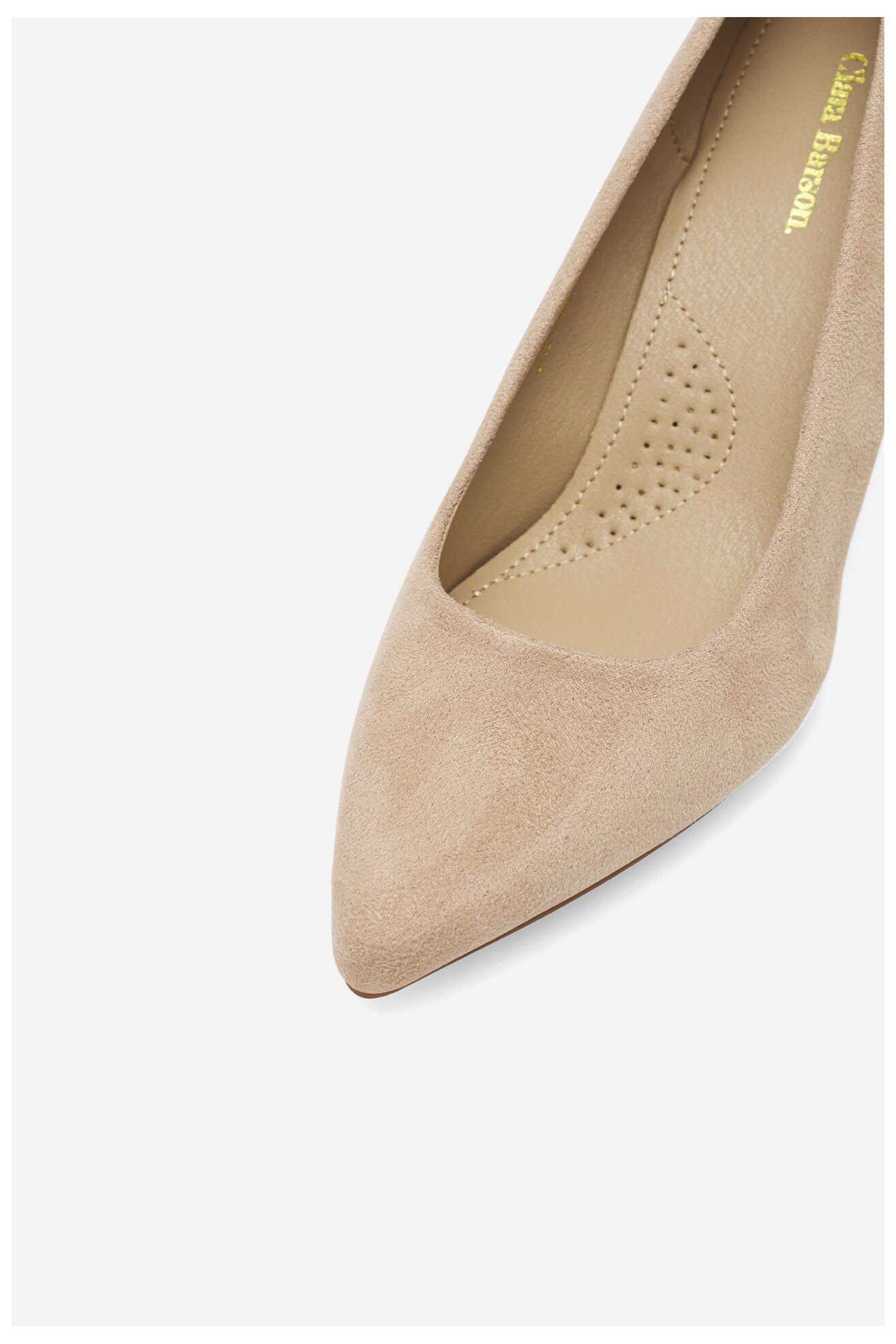 Czółenka Clara Barson JD23-0417-76 Beżowy