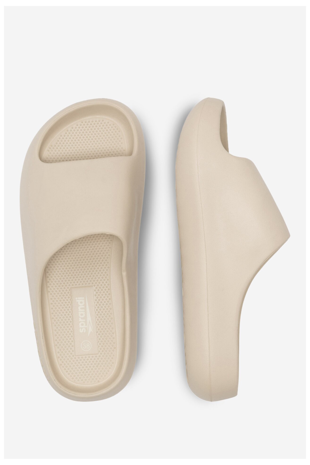 Klapki basenowe Sprandi WP88-23732 Beżowy