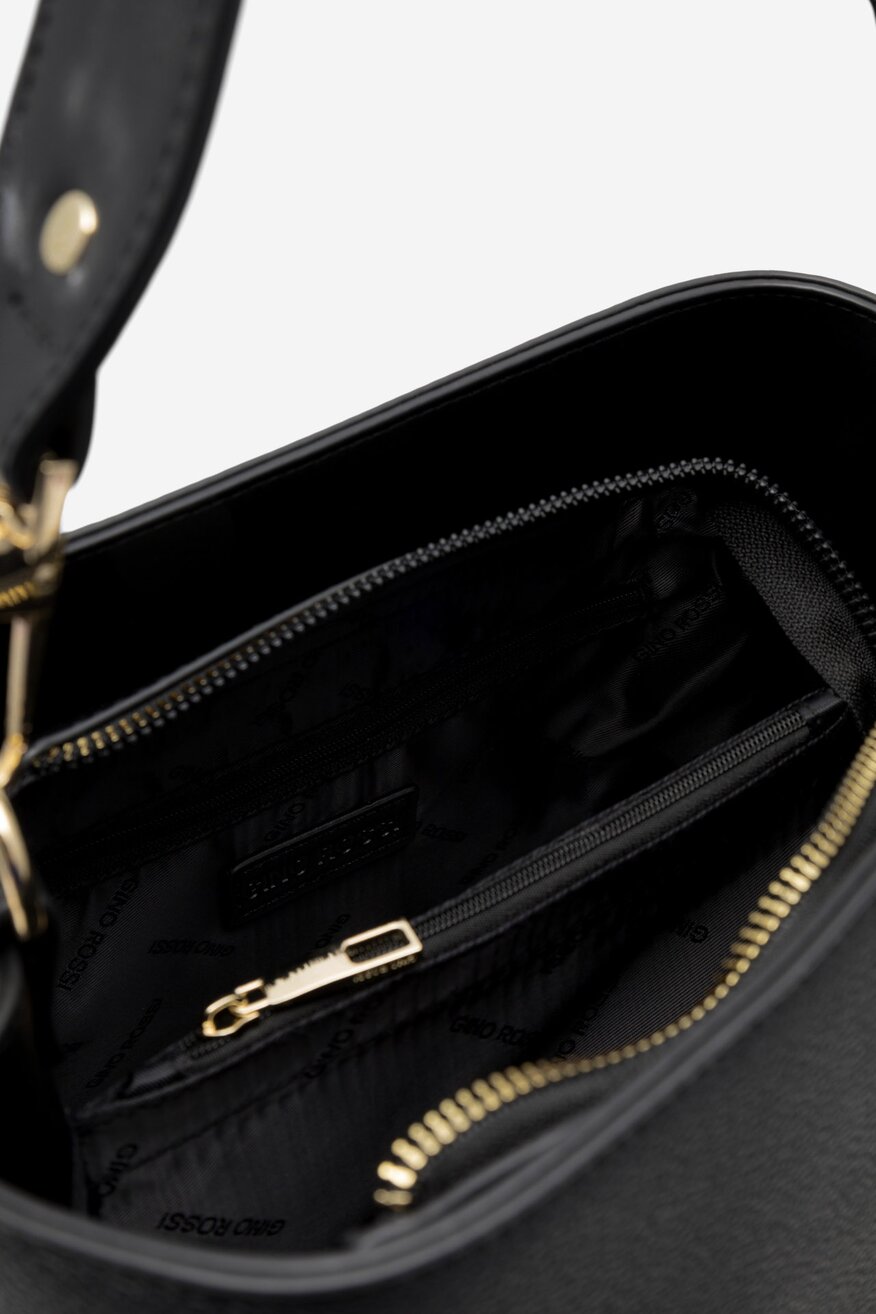 
                Дамска чанта Gino Rossi ЧЕРЕН - 5906751624081