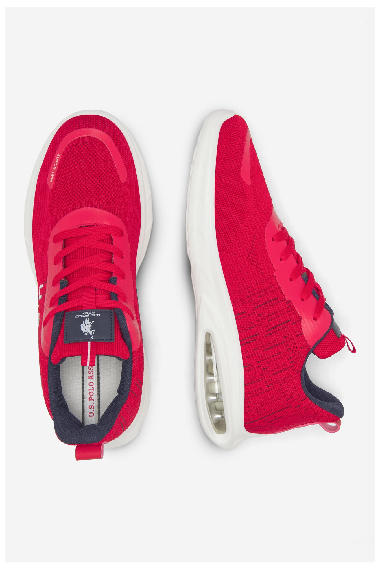 Tornacipő U.S. POLO ASSN. ACTIVE001 PIROS