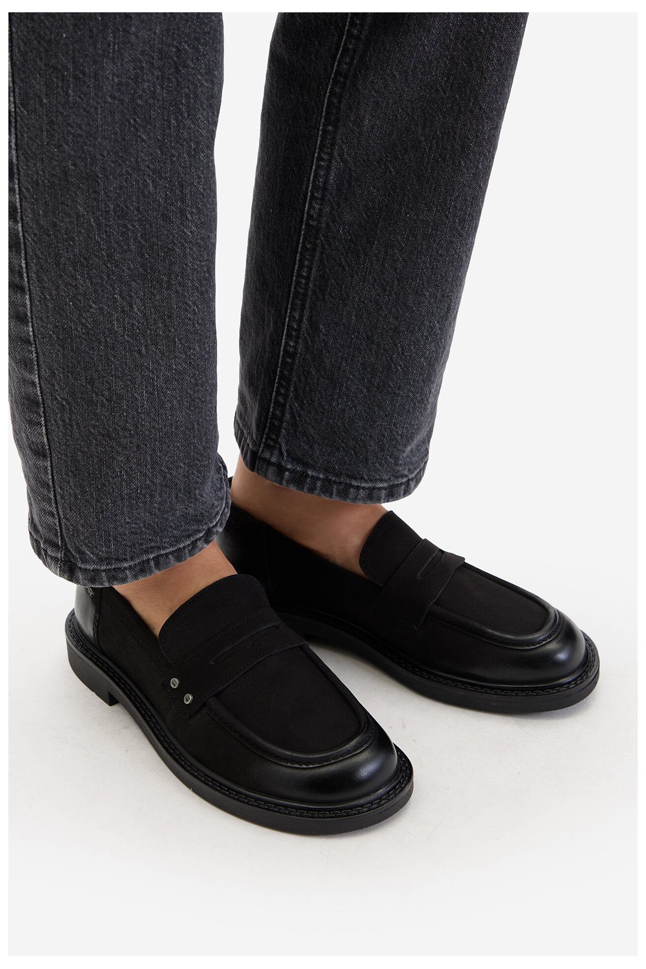 Мокасини G-STAR RAW CEO-WI23-ROUND-06 ЧОРНИЙ