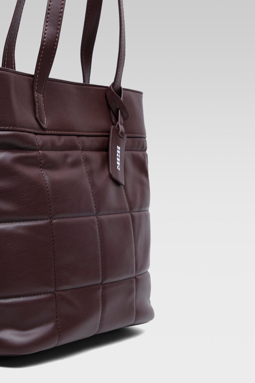 
                DeeZee - Torebka shopper brązowa - 5903698945576