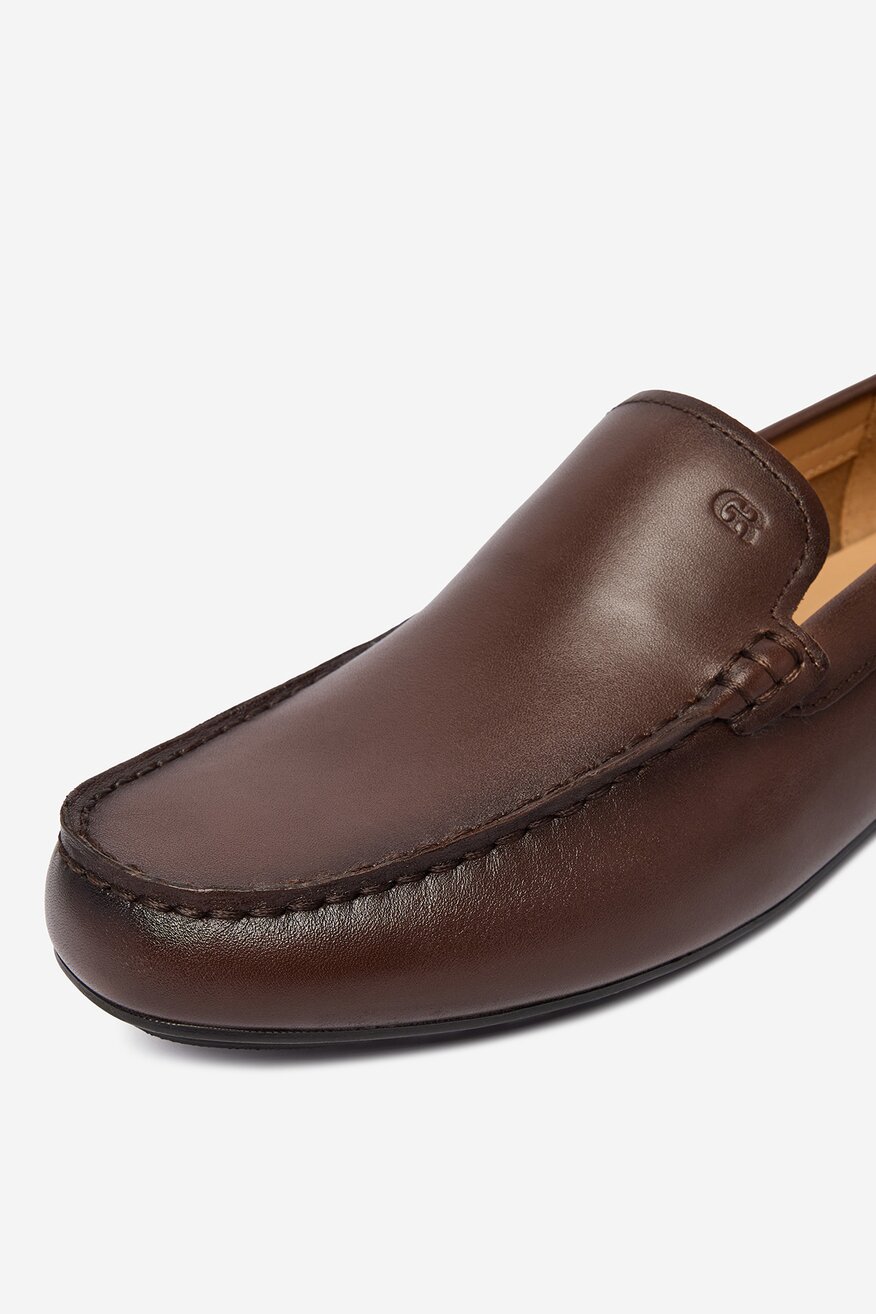 
                Gino Rossi - Mokasyny skórzane - 5906751714119