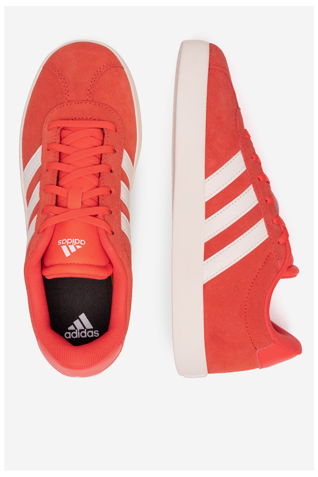 Спортни обувки adidas VL COURT 3.0 K JH8724 ЧЕРВЕН