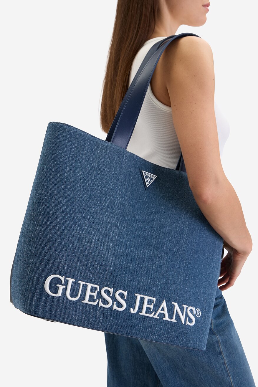 
                Дамска чанта GUESS JEANS ДЕНИМ - 5906751906316