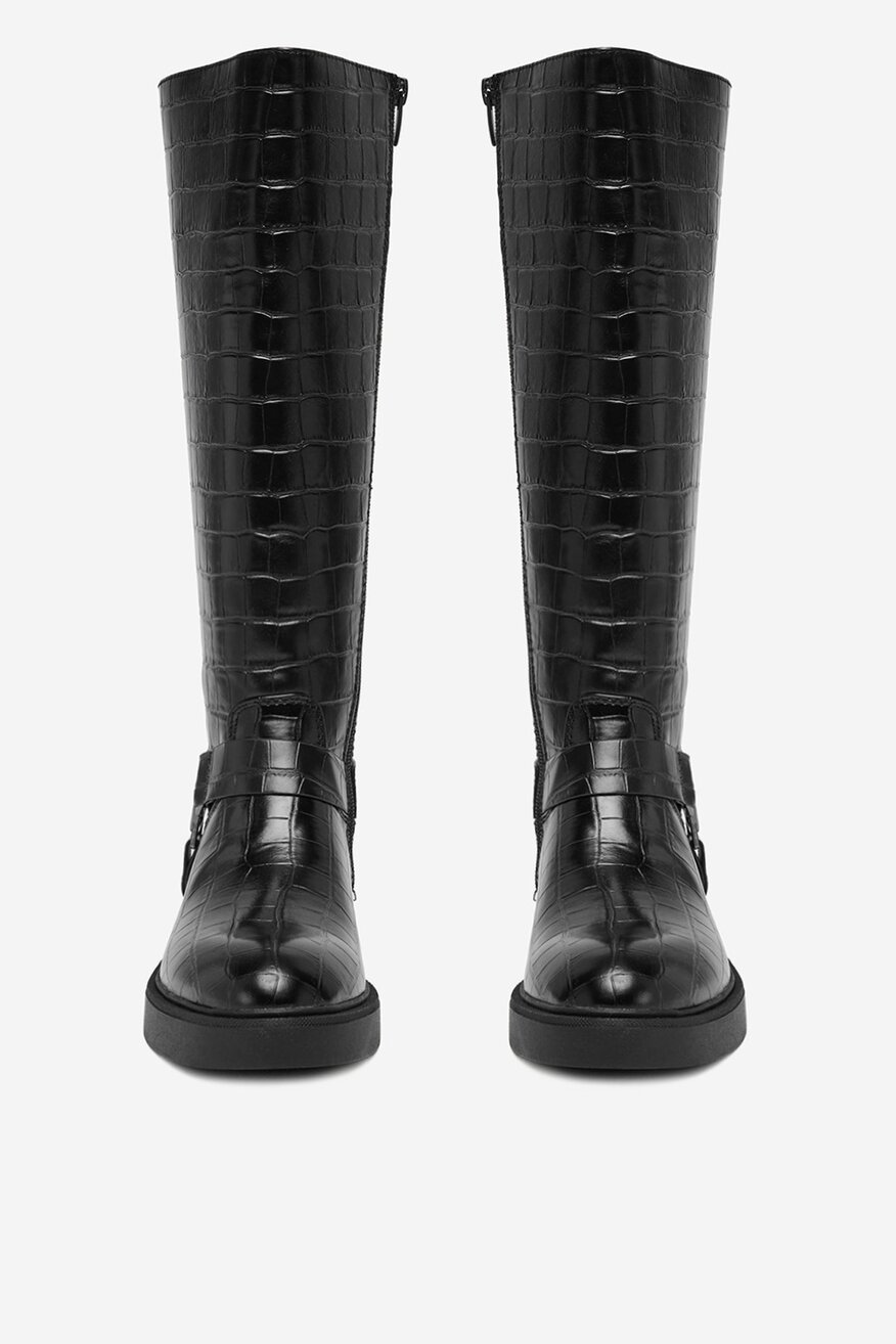 Mexx - Kozaki z suwakiem - 5906751347584