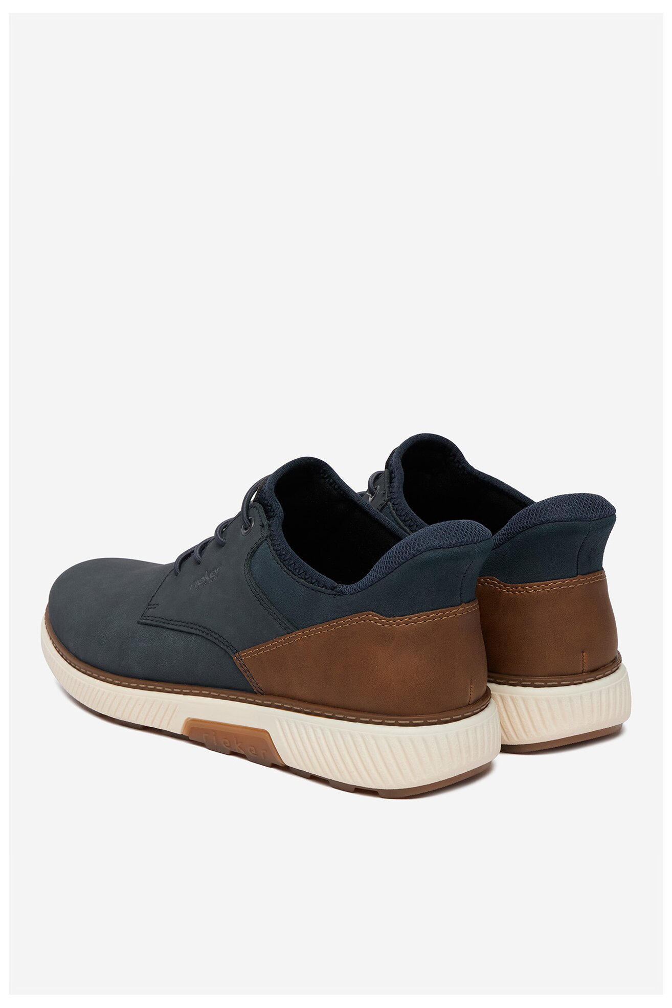 Półbuty Rieker CEO-B3357-14 Granatowy ciemny