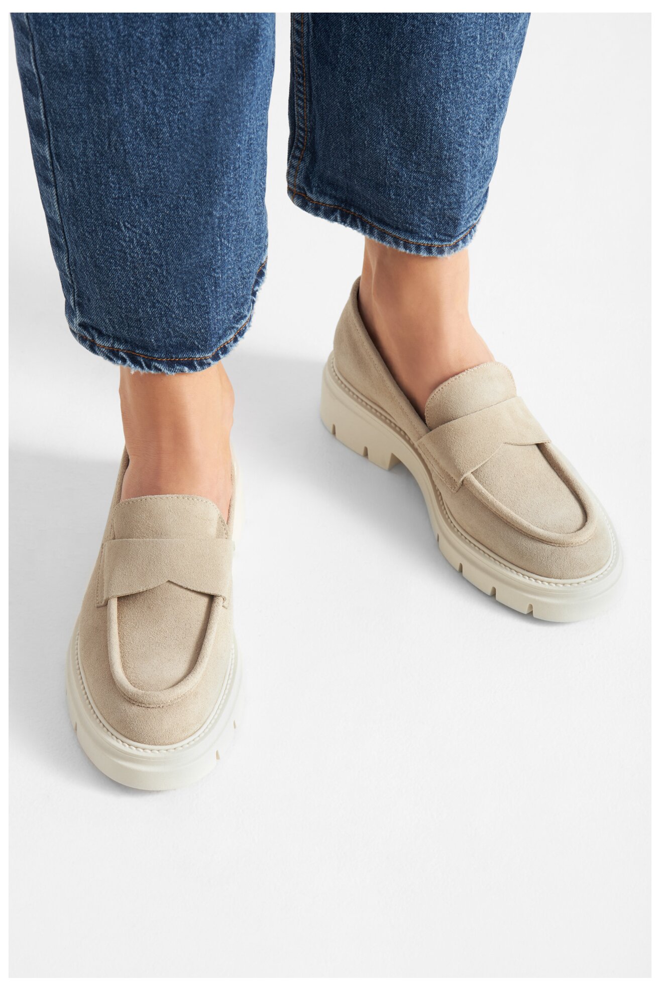 Mocasini Gino Rossi GRACE-E24-26372LM BEJ