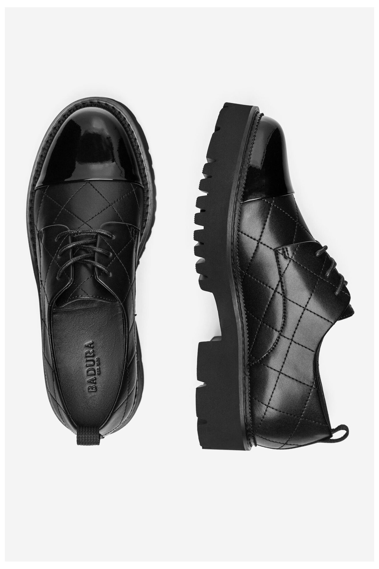 Pantofi casual Badura JIAO-V1767-23 NEGRU