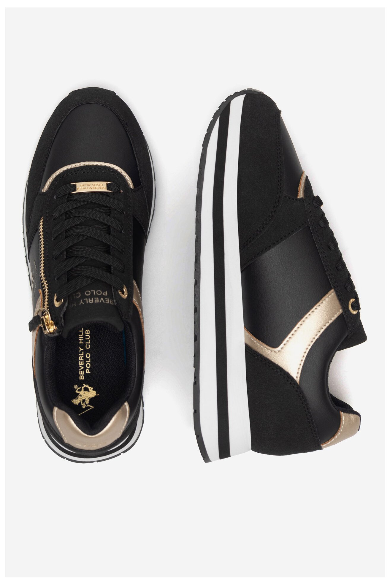 Obuwie sportowe Beverly Hills Polo Club V12-694 Czarny